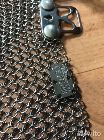 Комплект кольчужный фартук и перчатка