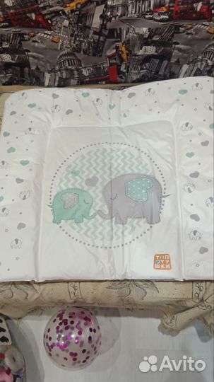 Коврик на пеленальный стол