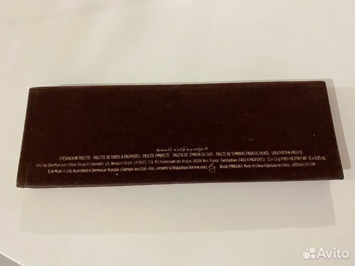 Палетка теней urban decay naked