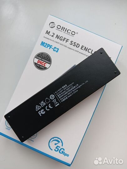 Кейс для SSD NVMe Orico