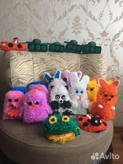 Детские мочалки-игрушки