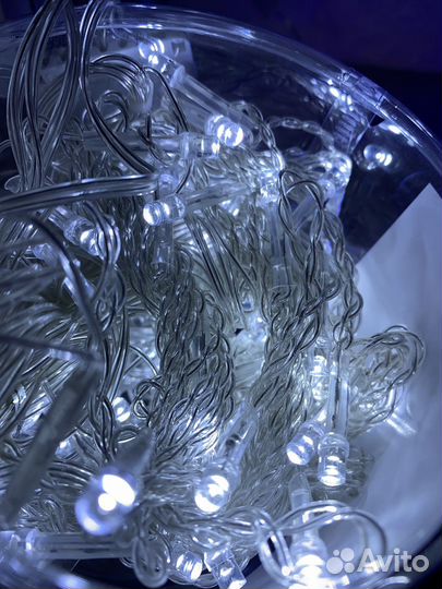 Гирлянда штора