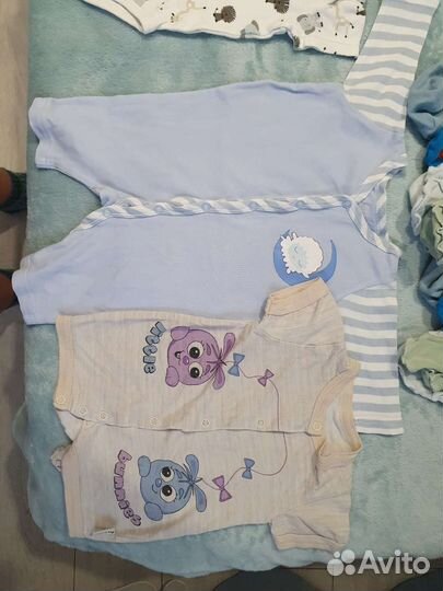 Детская одежда для мальчиков пакетом от 0 до 6 м