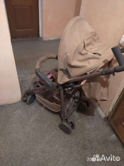 Прогулочная коляска трость бу