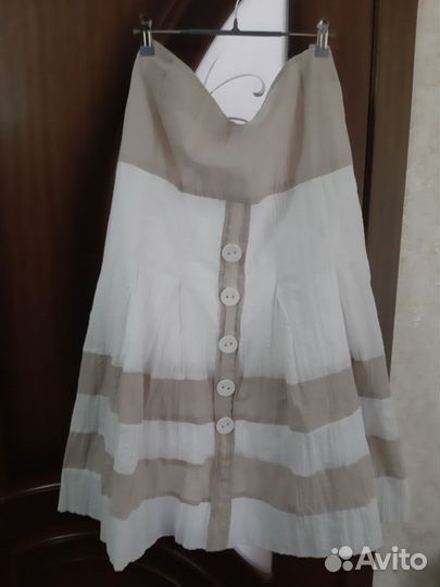 Юбка женская летняя миди 50-52