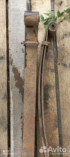 Заводские б/у передние рессоры газель бизнес