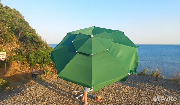 Зонт уличный круглый пляжный