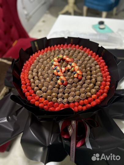 Букет клубника в шоколаде