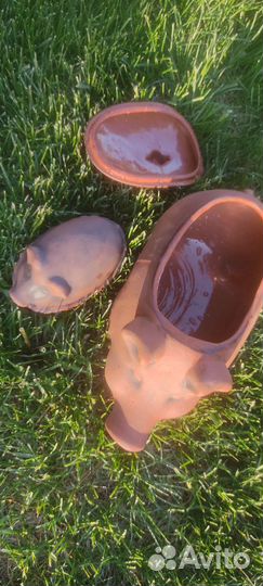 Горшочки для запекания глина