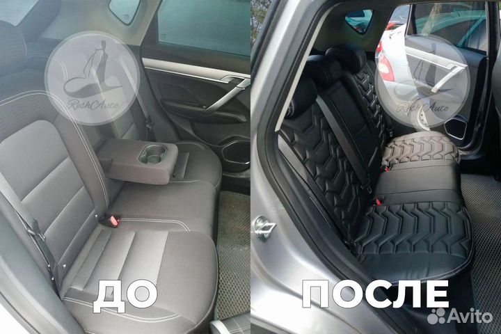 Авточехлы из экокожи