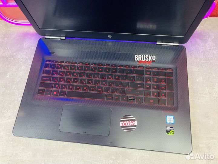 HP Omen 17/ Core i5/GTX 960M/ram 16gb/ssd 512gb