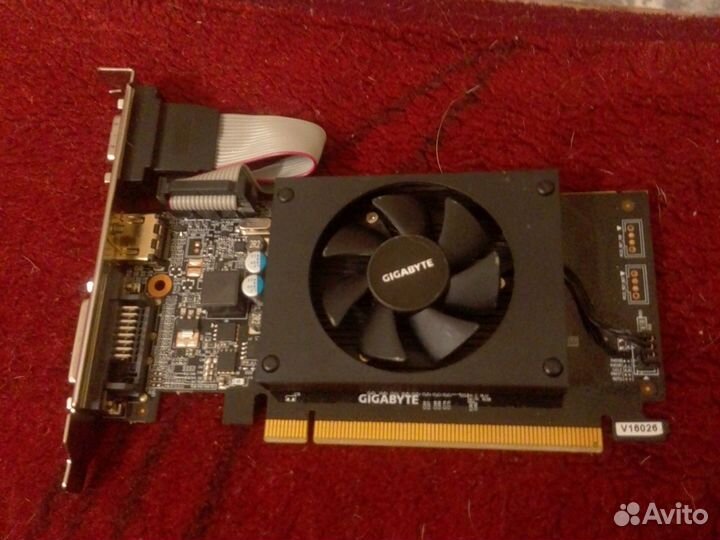 Видеокарта nVidia GeForce GT710 Gigabyte 2Gb