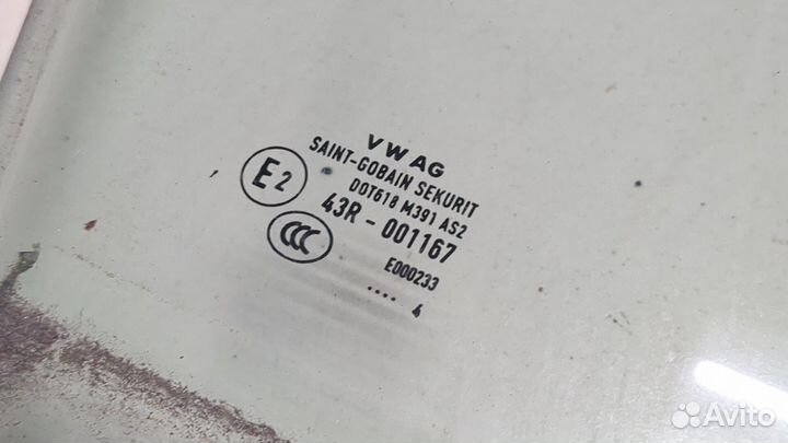 Стекло боковой двери Skoda Rapid, 2014