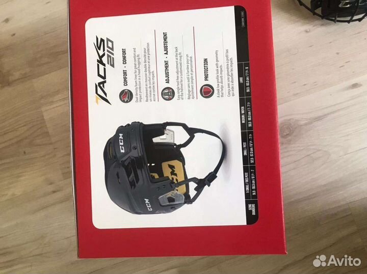Шлем хоккейный ccm tacks 210 combo