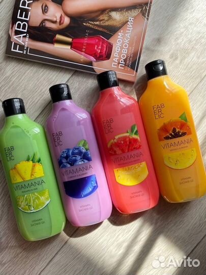 Гели для душа Фаберлик
