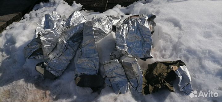 Тепло отражающий костюм пожарного