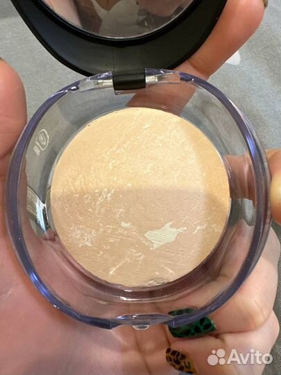 Запеченная пудра