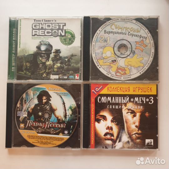 Игры на компьютер на дисках
