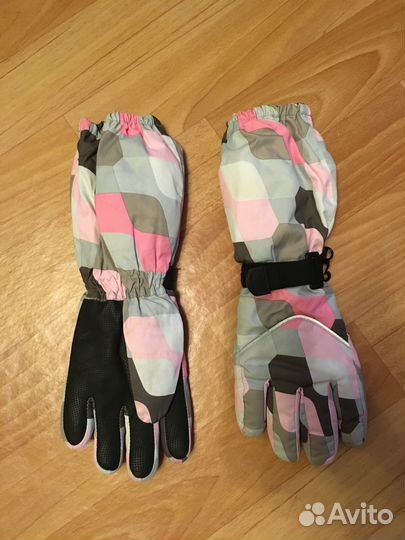 Перчатки зимние детские 6-8 лет