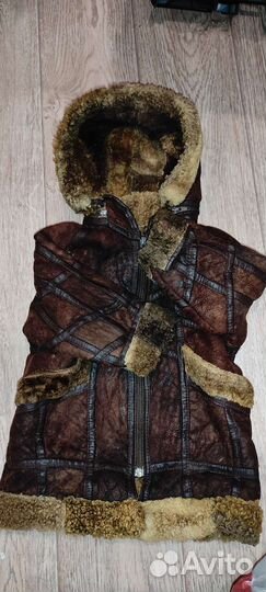 Натуральные дубленкаи, шапки, варежки пакетом