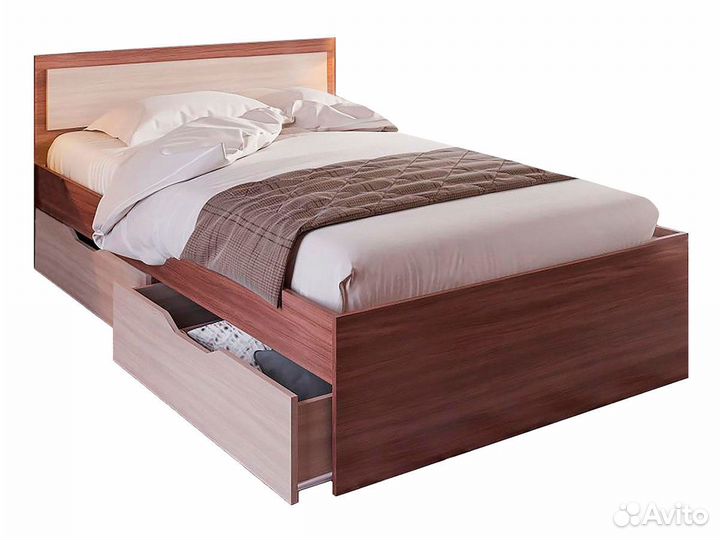 Кровать с матрасом 160х200