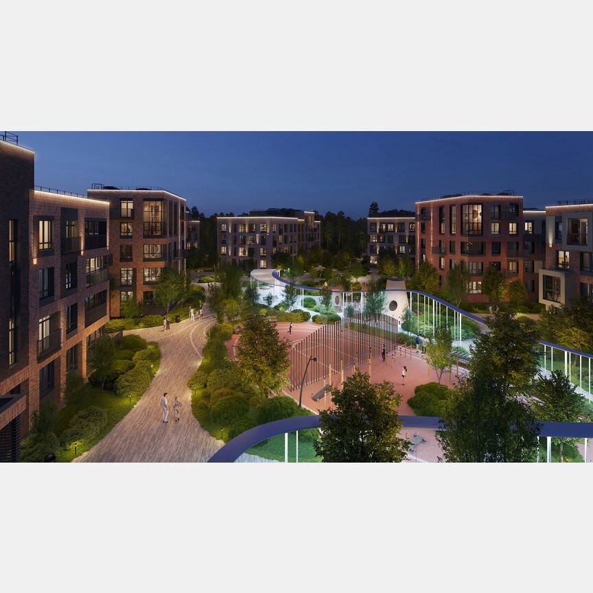 1-к. квартира, 45,7 м², 4/4 эт.