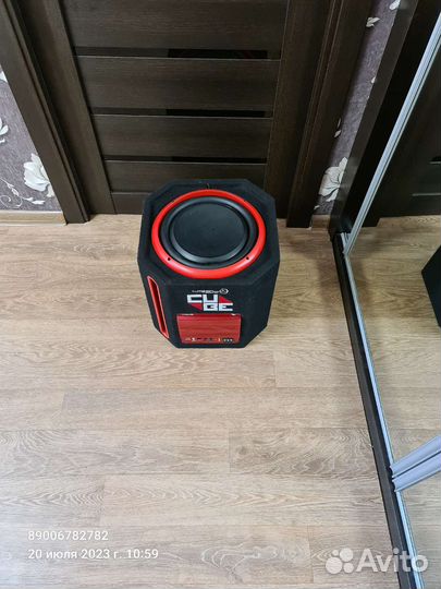 Автомобильный сабвуфер,cube