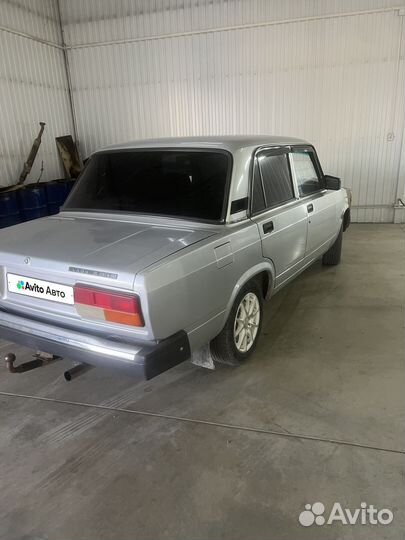 ВАЗ 2107 1.7 МТ, 2011, битый, 92 135 км