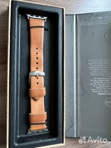 Ремешок apple watch кожаный