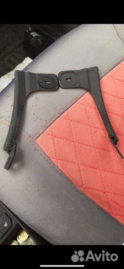 Защита кромок заднего бампера и крыла ford focus 3