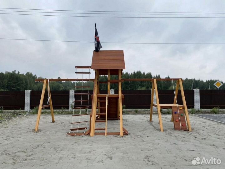 Детский спортивный комплекс Савушка Люкс 8