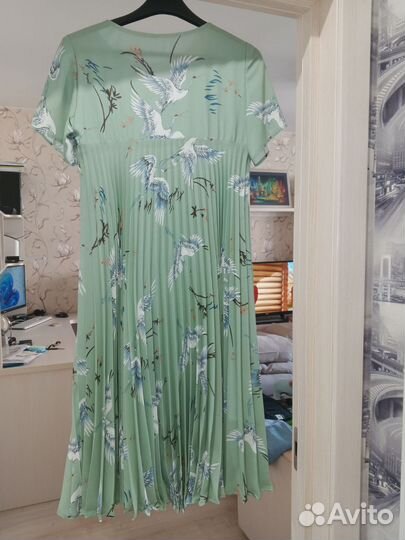 Платье женское с юбкой гофре