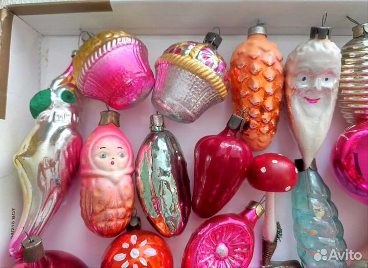 Елочные игрушки СССР