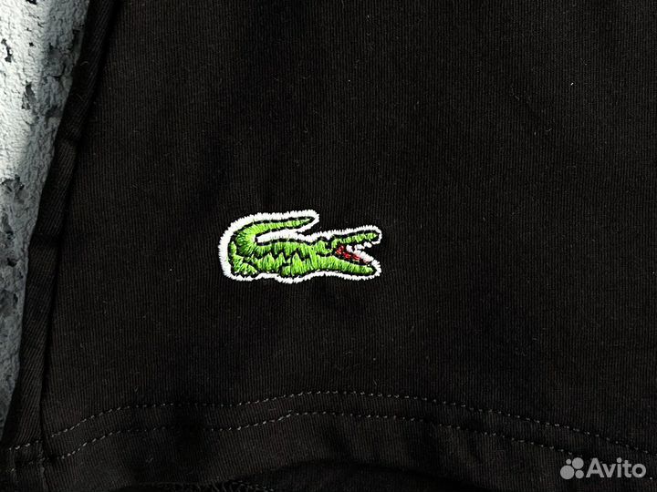 Трусы боксеры Lacoste черные