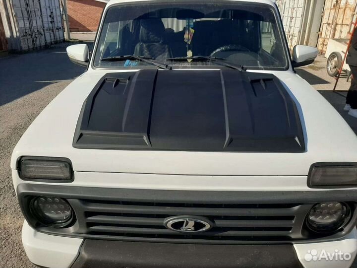 Воздухозаборник на капот Niva Барс