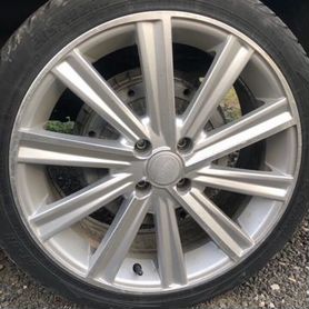 Литье диски r17 4x100 с резиной