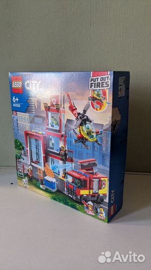 Lego City Fire 60320 Пожарная часть