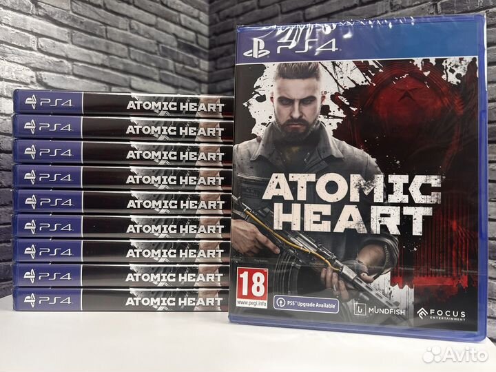 Atomic Heart PS4 диск
