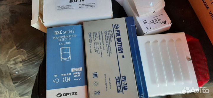 Пожаро-охранное оборудование