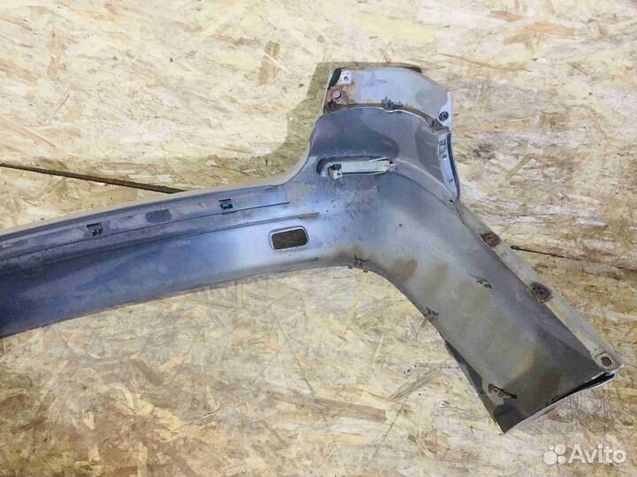 Бампер задний Рестайл Nissan Largo W30 Сереброс на