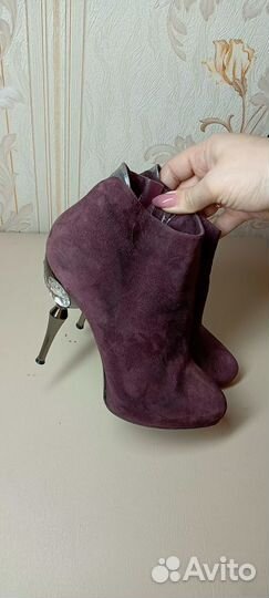 Ботильоны зимние натуральная кожа 36 размер