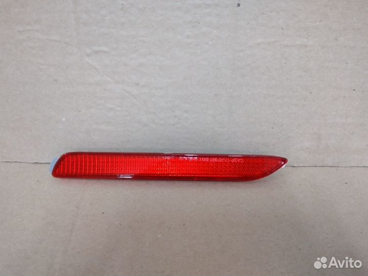 Катафот задний Toyota Camry 50 хром 2011-2014