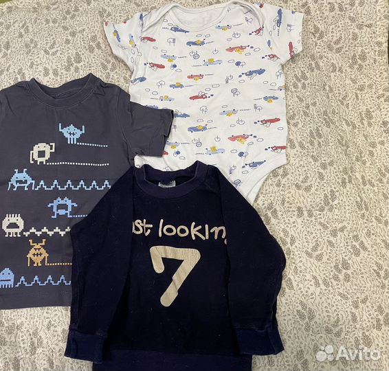 Вещи пакетом на мальчика 80 86