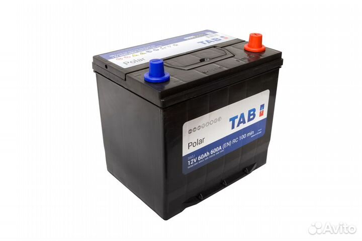 Аккумулятор TAB Asia 60 Ач, обратный