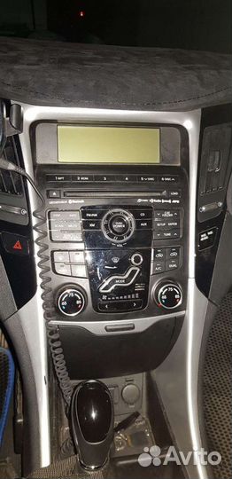 Штатная автомагнитола на hyundai sonata