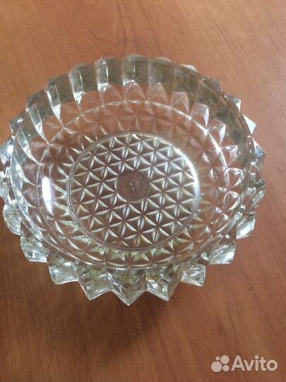 Салатница времён СССР хрусталь