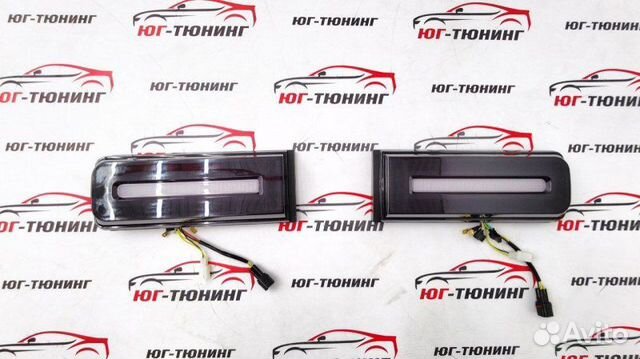 Фонари диодные в стиле рестайлинга 2018