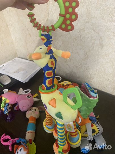 Детские игрушки до 1 года пакетом