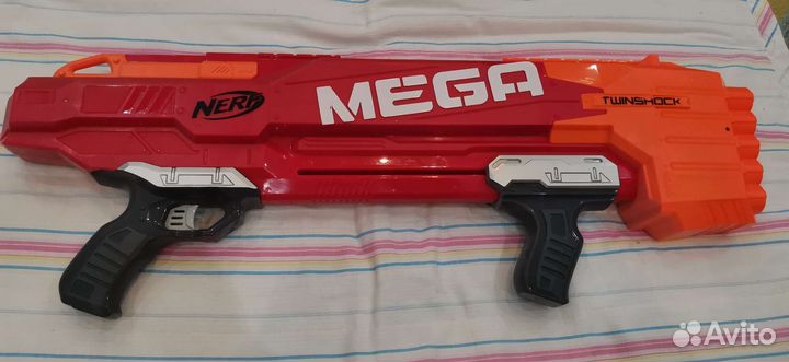 Nerf mega twinshock