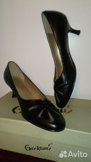 Туфли женские Eberklaus р-37лето.нат.Кожа.Германия